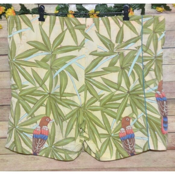 Tommy Bahama Tropical Hawaiian Print Swim Shorts Trunks Men's L Beach Resort - Picture 6 of 10